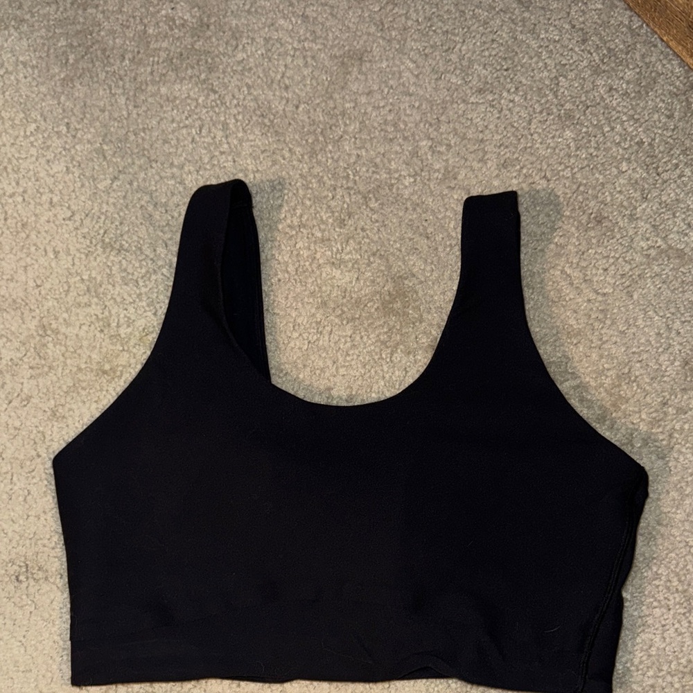 Black Sports Bra